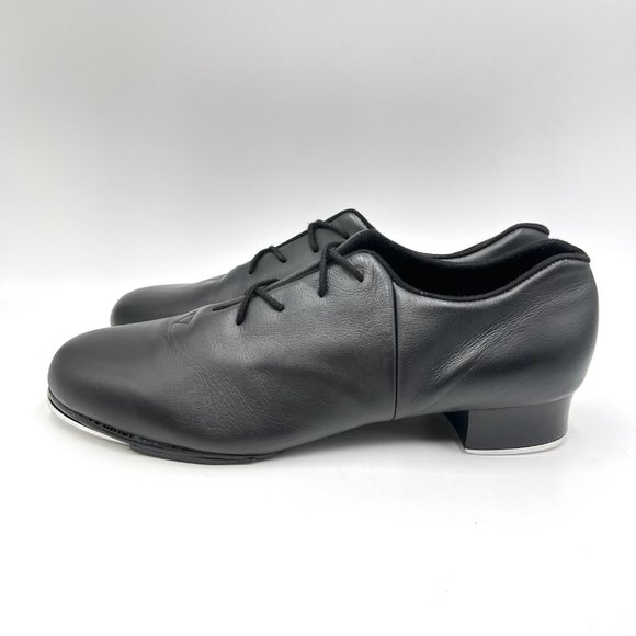 Bloch Women's Tap Flex Black Leather S0388L Split Sole Tap Dance Shoes 11.5 - Picture 6 of 12